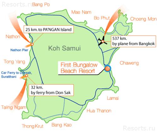 First Bungalow Beach Resort 19